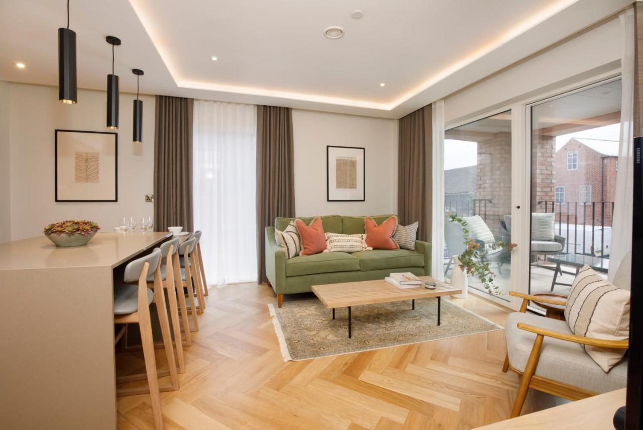 Apartment 21 Hudson Quarter Luxury Apartments-Free Parking 1 Car York Kültér fotó